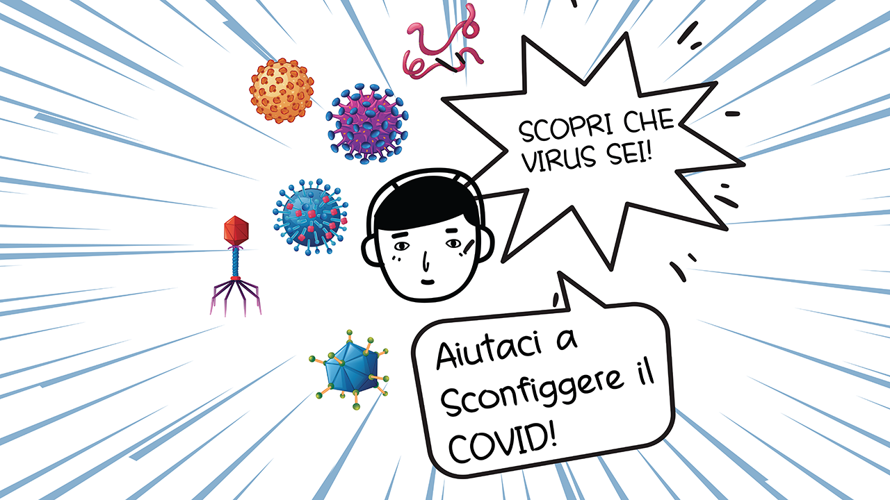 Scopri che virus sei ed aiutaci sconfiggere il COVID [Fake news clickbait]